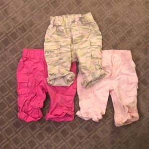 Baby Gap Roll-up Cargo pants.  Excellent condition
